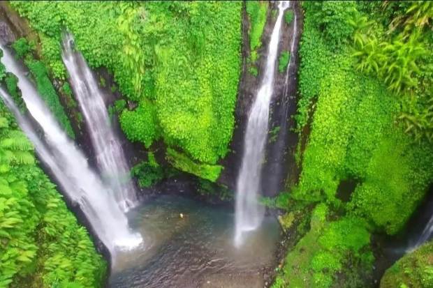 Air Terjun Sekumpul Bali destinasi trekking favorit wisatawan