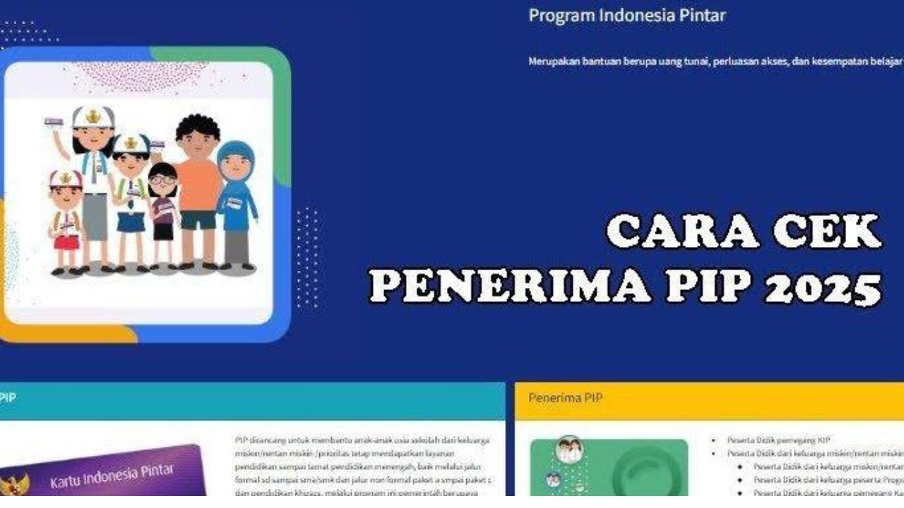 PIP 2025 Mulai Cair, Ini Cara Cek Penerima Bantuan Pendidikan